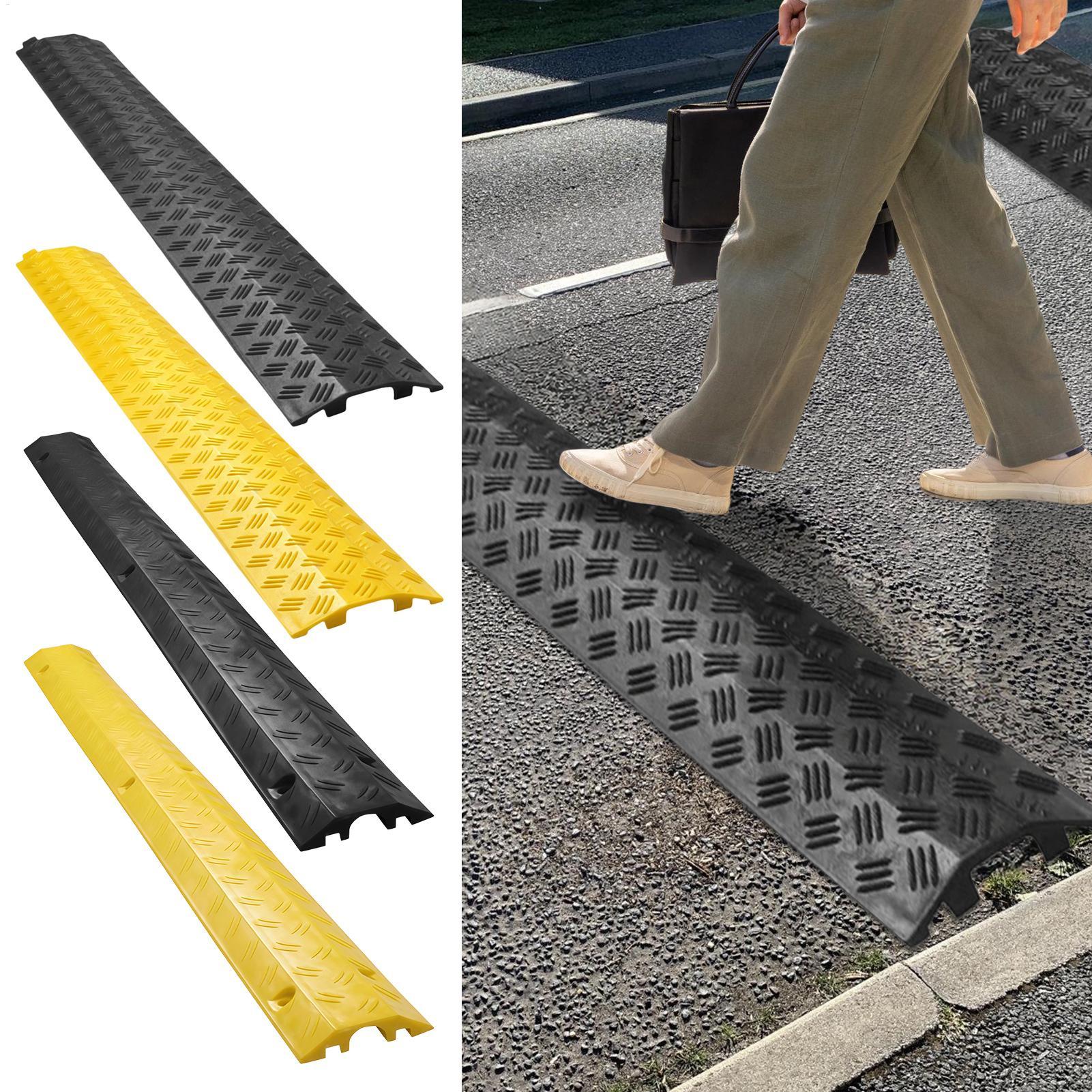 Outdoor Power Extension Cord - Cable Protector Ramp Extension Cable Floor