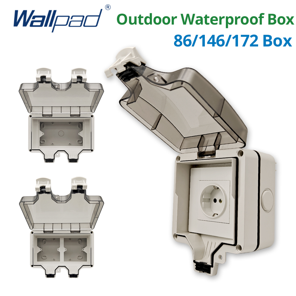 Power Switch Outdoor - Wallpad IP66 Dustproof Waterproof Outdoor Box