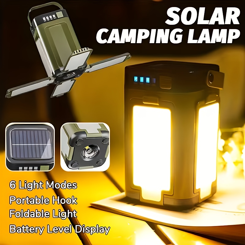 Solar Outdoor Portable Camping - Outdoor Power For Lights recension och pris