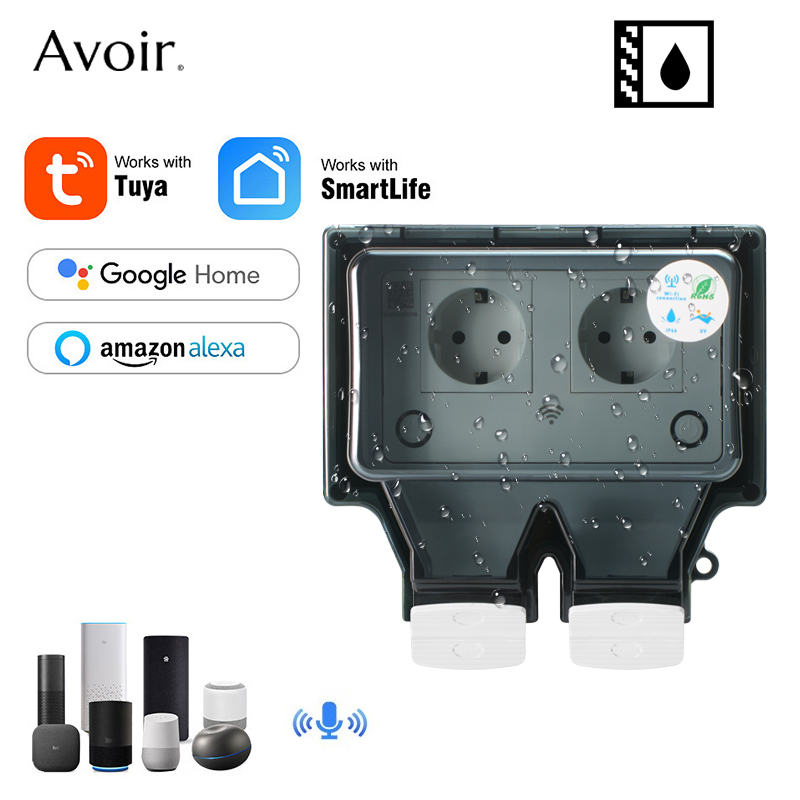 Avoir Tuya Wall Electrical Soc - Outdoor Power Usa recension och pris