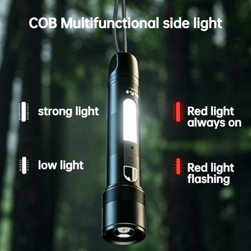 Multi Functional LED Flashligh - Outdoor Power For Lights recension och pris