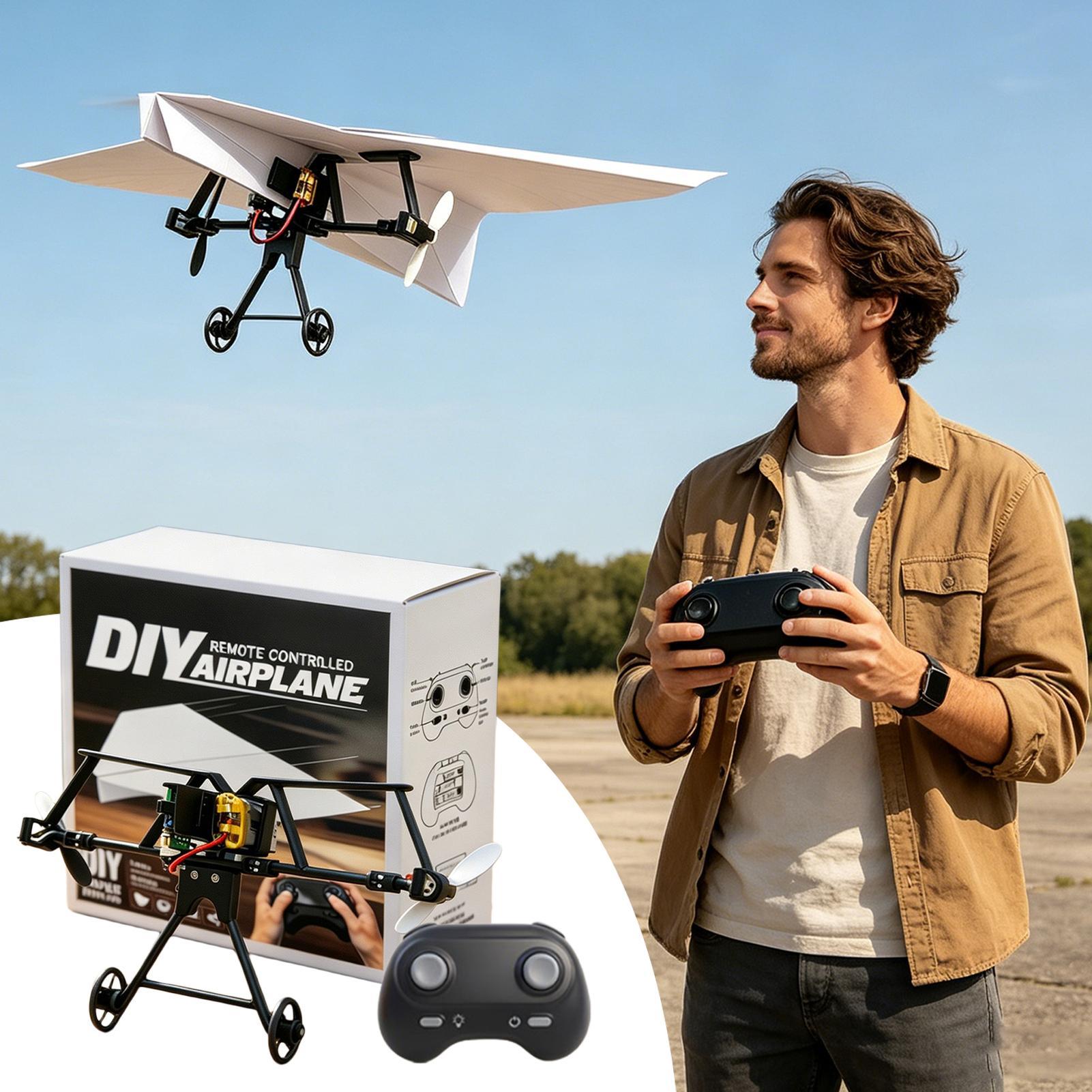 RC Paper Airplane Kit Remote C - Outdoor Power Usa recension och pris
