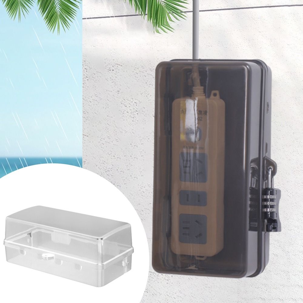 Outdoor Electrical Boxes Water - Outdoor Power Strip With Cover recension och pris