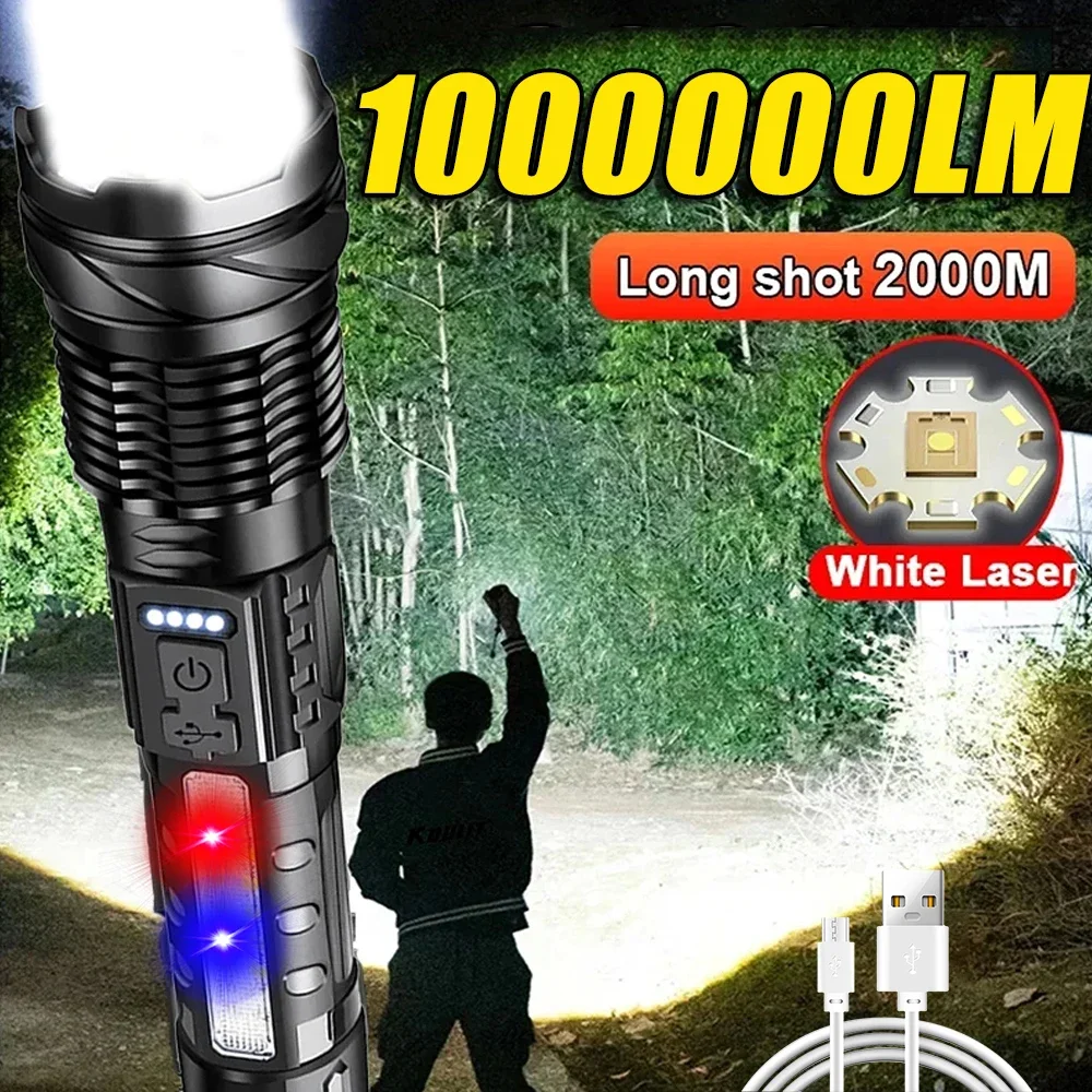 Powerful LED Flashlight Rechar - Outdoor Power For Lights recension och pris