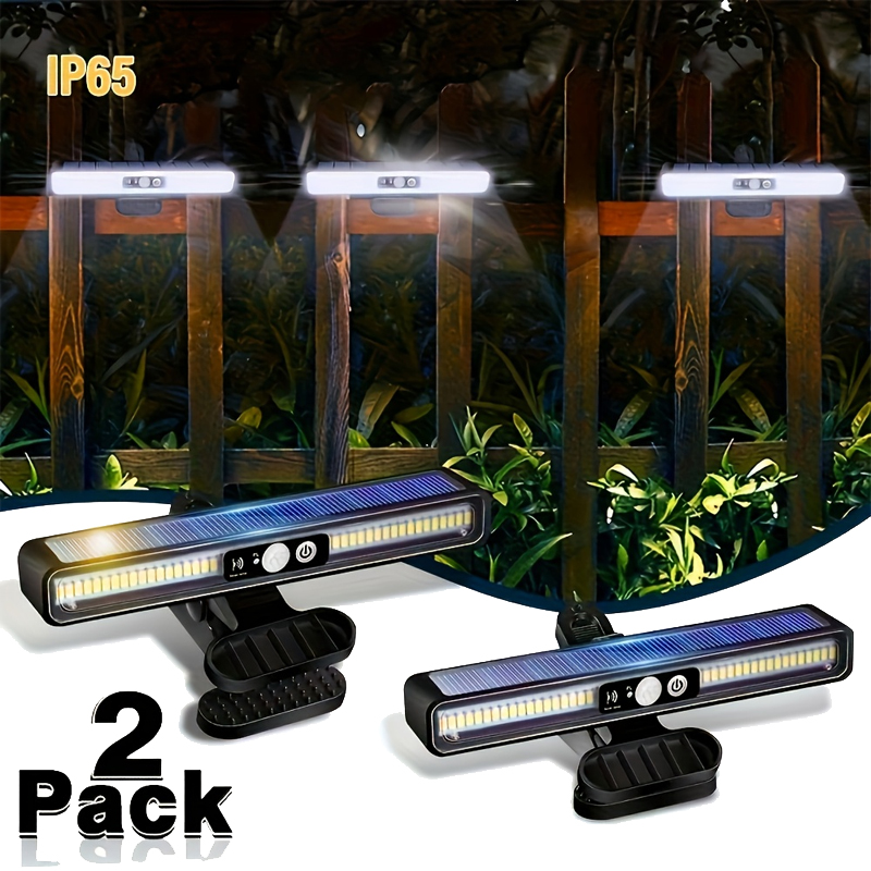 Clip On Solar Motion Lights Ou - Outdoor Power For Lights recension och pris