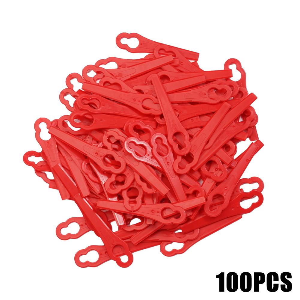 100pcs Plastic Cutter Blades F - Leaf Blower Cordless recension och pris
