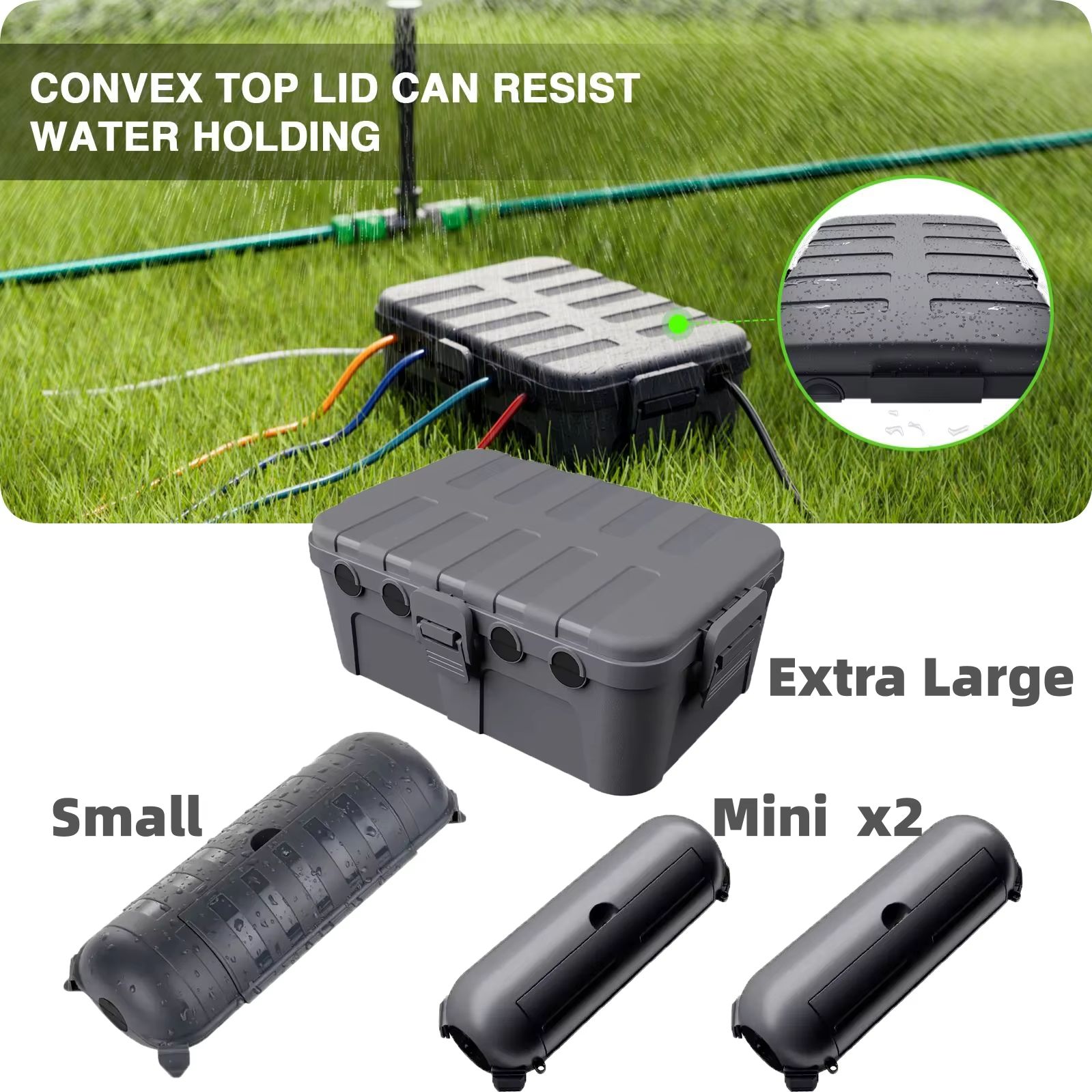 Large Weatherproof Outdoor Ele - Outdoor Power Strip With Cover recension och pris