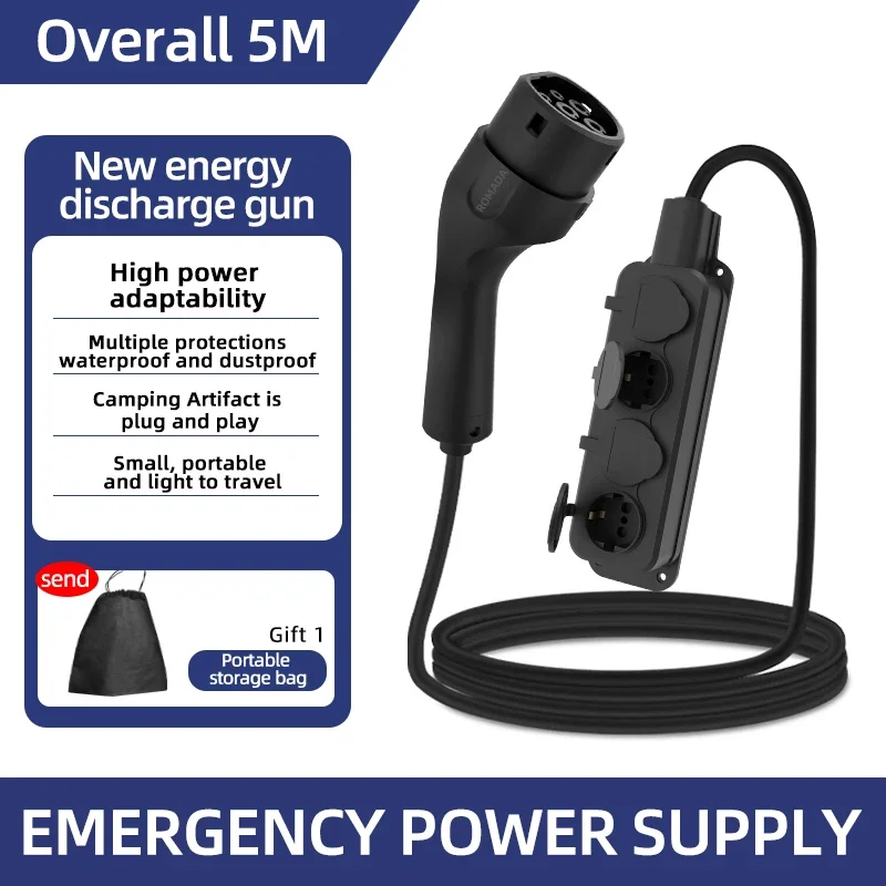 Portable 16A 4KW Electric Car  - Outdoor Power Usa recension och pris