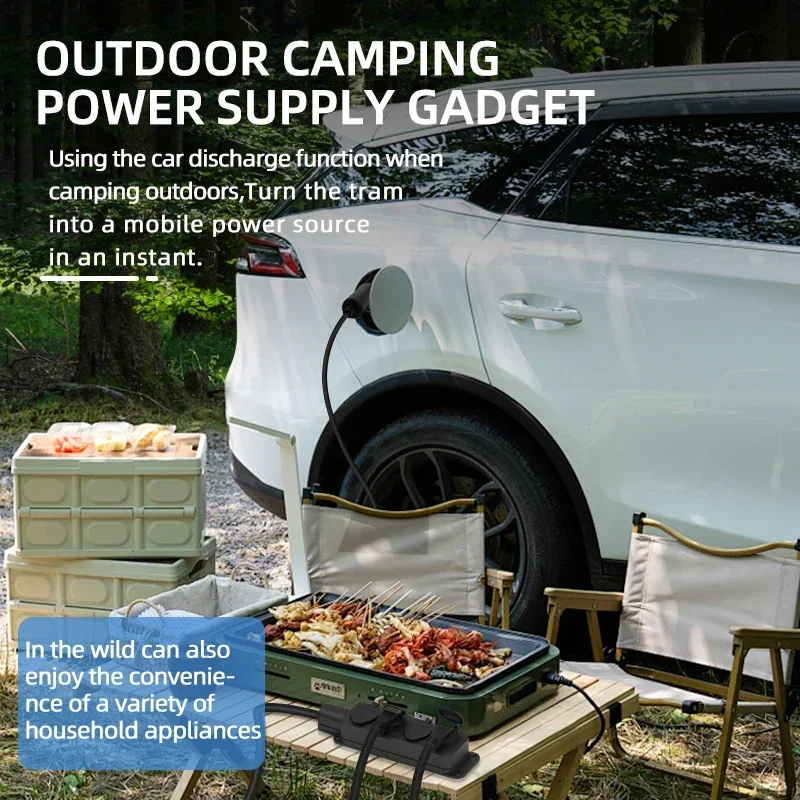 Portable 16A 4KW Electric Car  - Outdoor Power Usa recension och pris