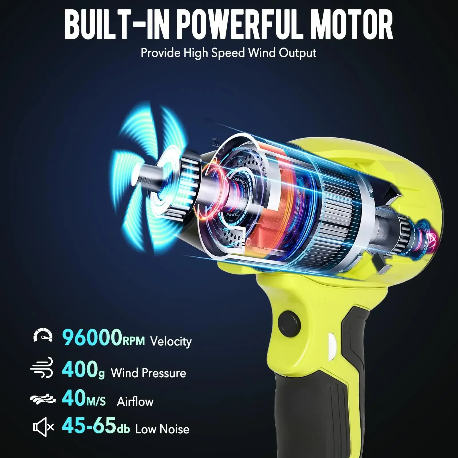 For Ryobi 18V Li-ion Battery 3 - Leaf Blower Cordless recension och pris