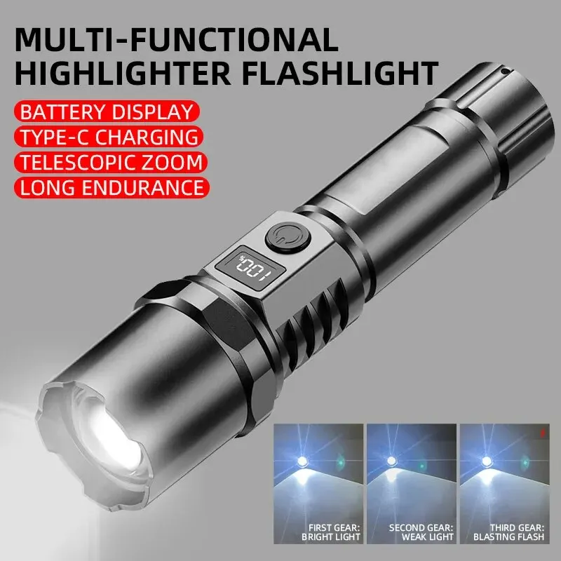 Powerful Led Handheld Flashlig - Outdoor Power For Lights recension och pris