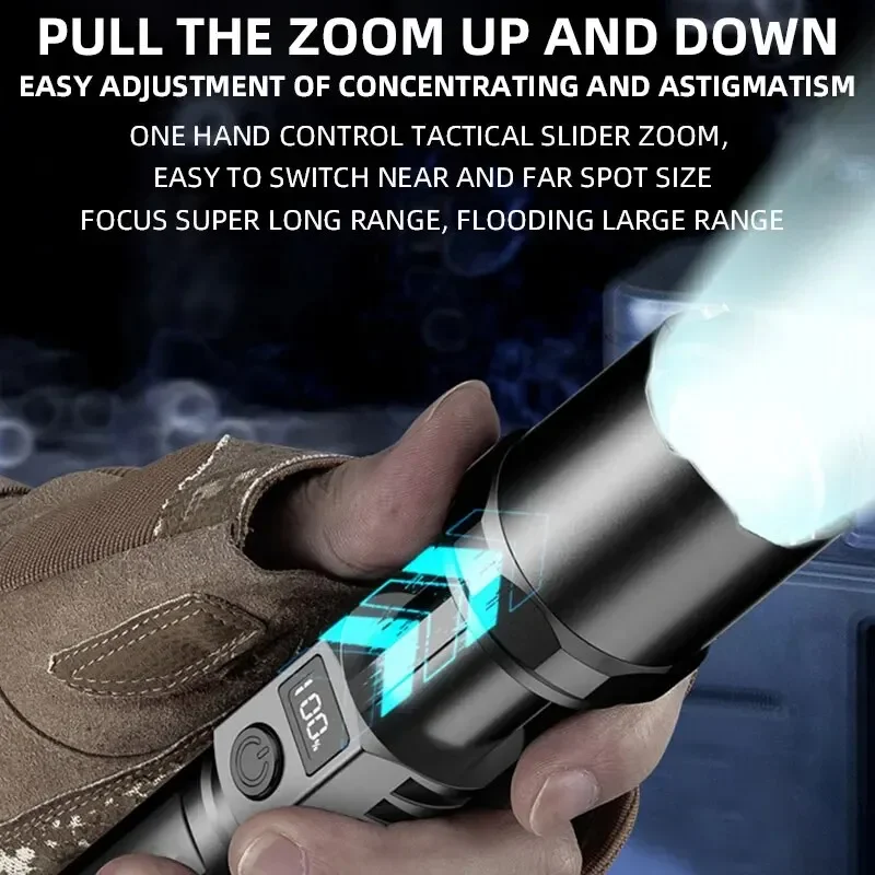 Powerful Led Handheld Flashlig - Outdoor Power For Lights recension och pris
