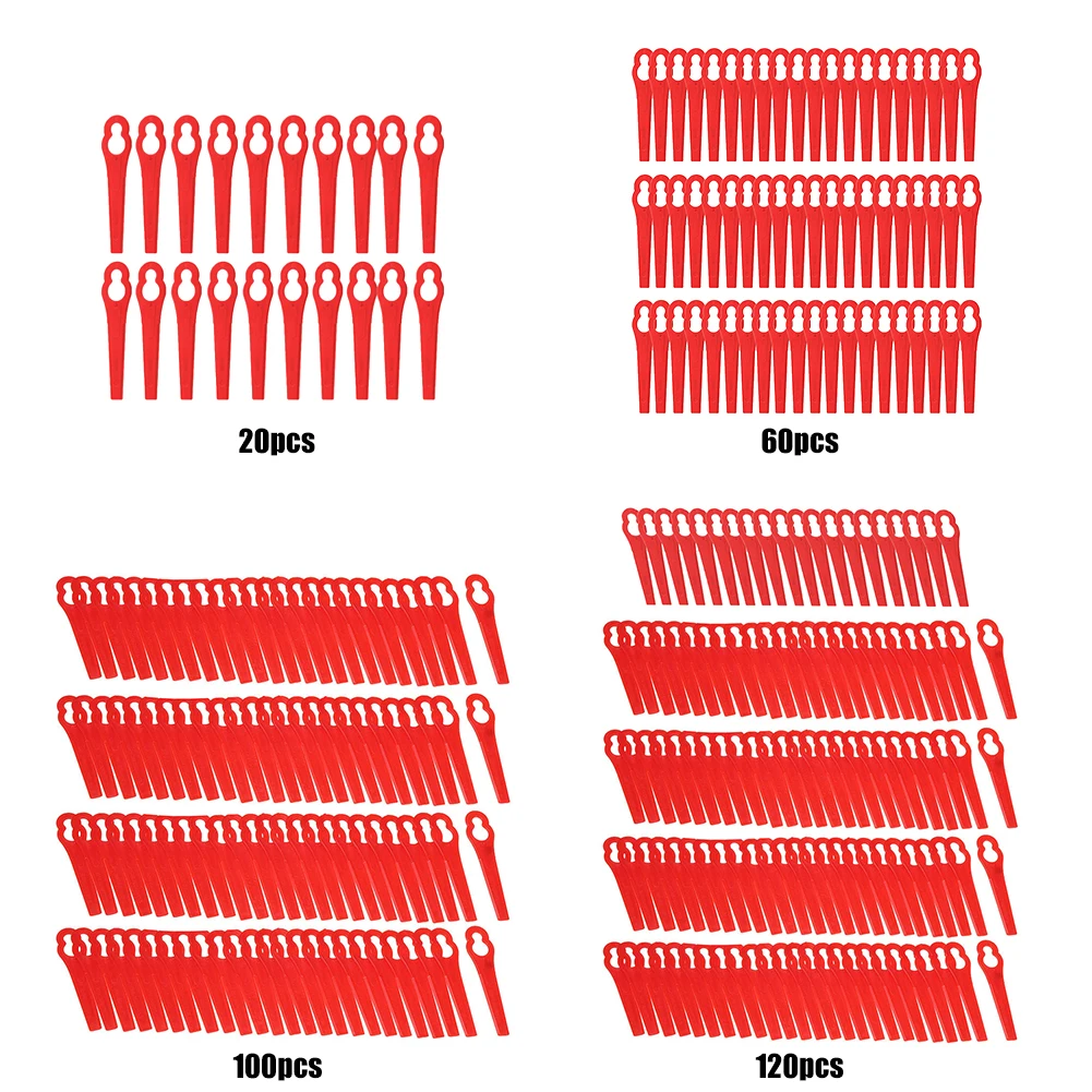 20/60/100/120Pcs Strimmer Blad - Leaf Blower Cordless recension och pris