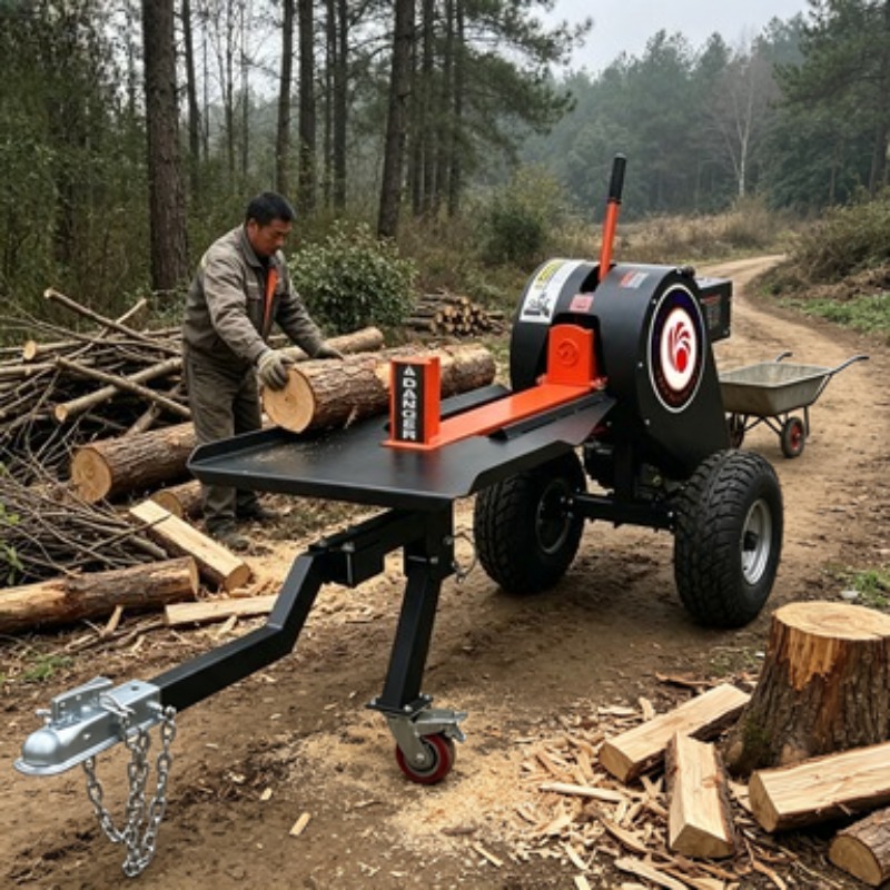 7 Ton Electric Log Splitter Hy - Log Splitter Electric recension och pris