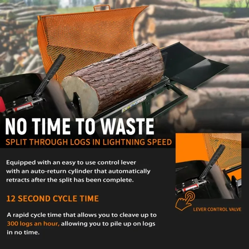 【Factory Price】RCM Holzspalter - Log Splitter Electric recension och pris
