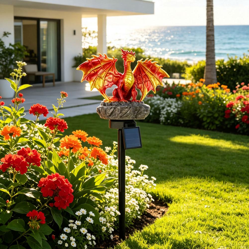 Solar Powered Garden Light Tro - Outdoor Power Stake recension och pris