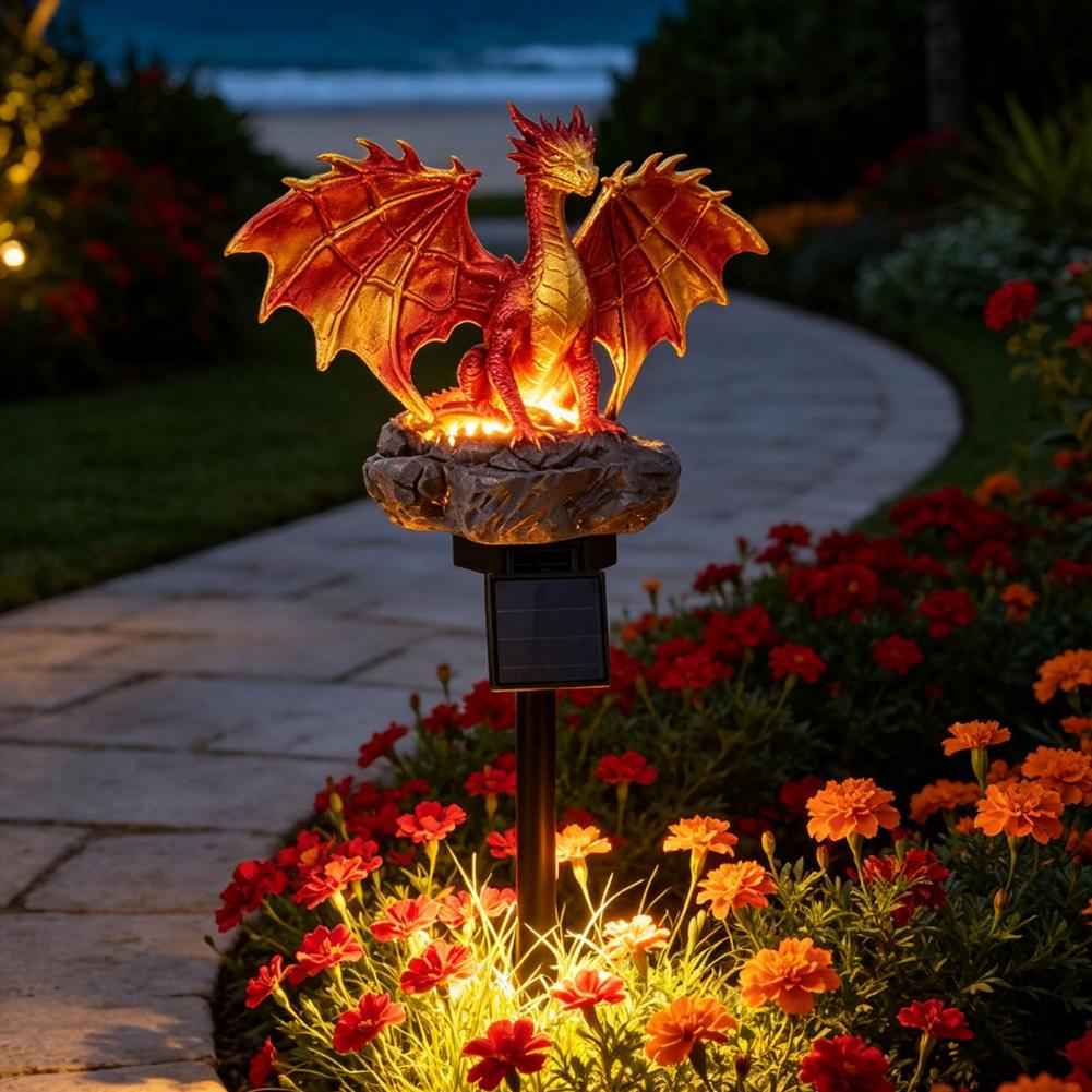 Solar Powered Garden Light Tro - Outdoor Power Stake recension och pris