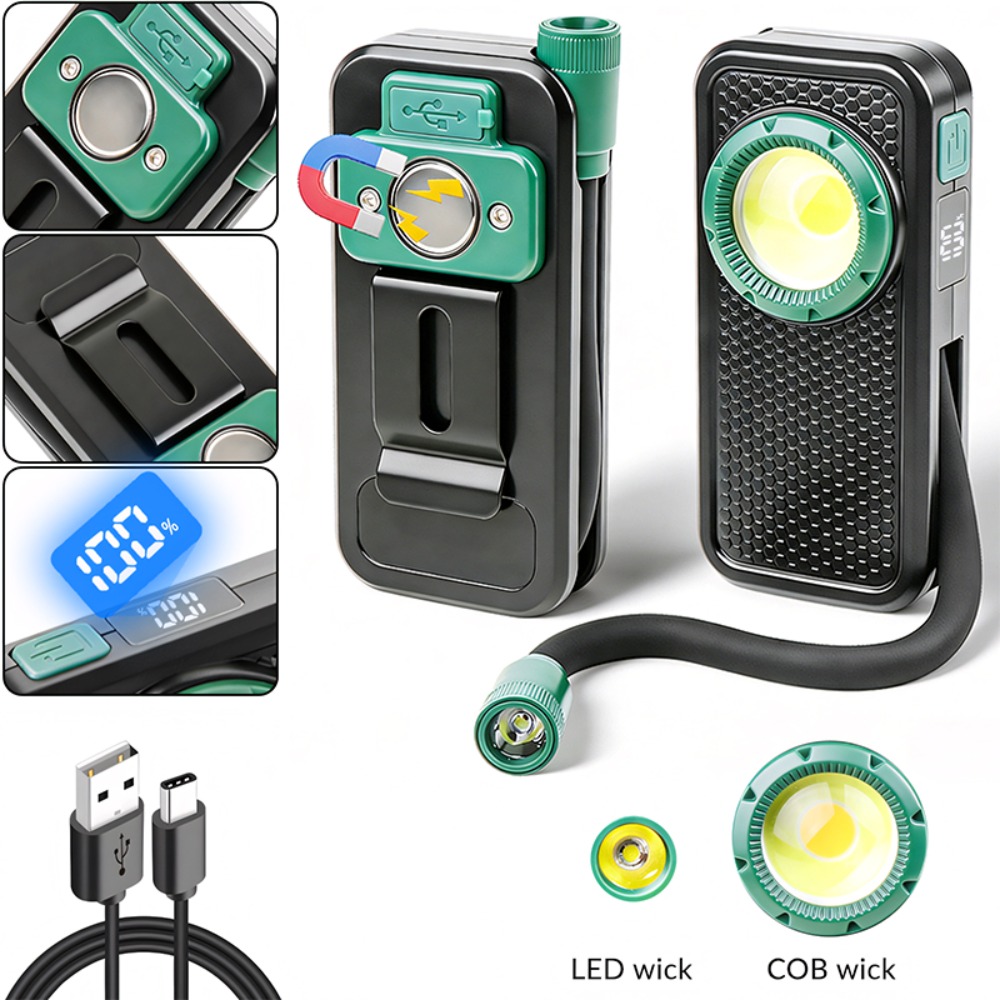 New Magnetic Work Light with P - Outdoor Power For Lights recension och pris