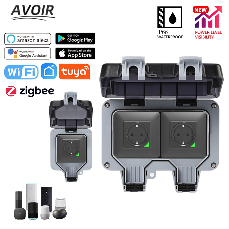 Avoir Tuya Zigbee Electrical O - Outdoor Zigbee Power Plug recension och pris