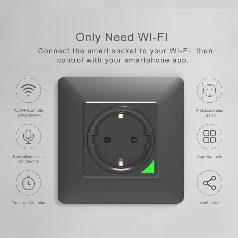 Avoir Tuya Zigbee Electrical O - Outdoor Zigbee Power Plug recension och pris