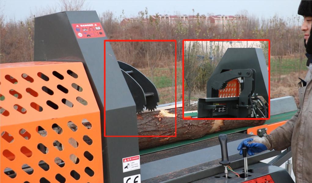 Customized 20T Commercial Fire - Log Splitter Electric recension och pris