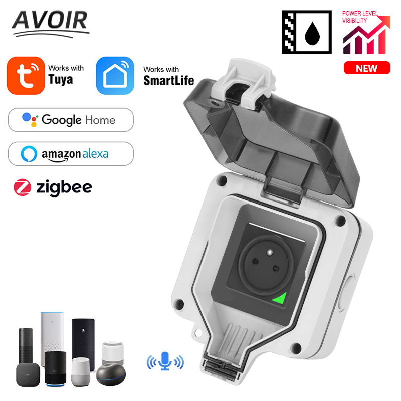 Avoir Zigbee Tuya IP66 Outdoor - Outdoor Zigbee Power Plug recension och pris
