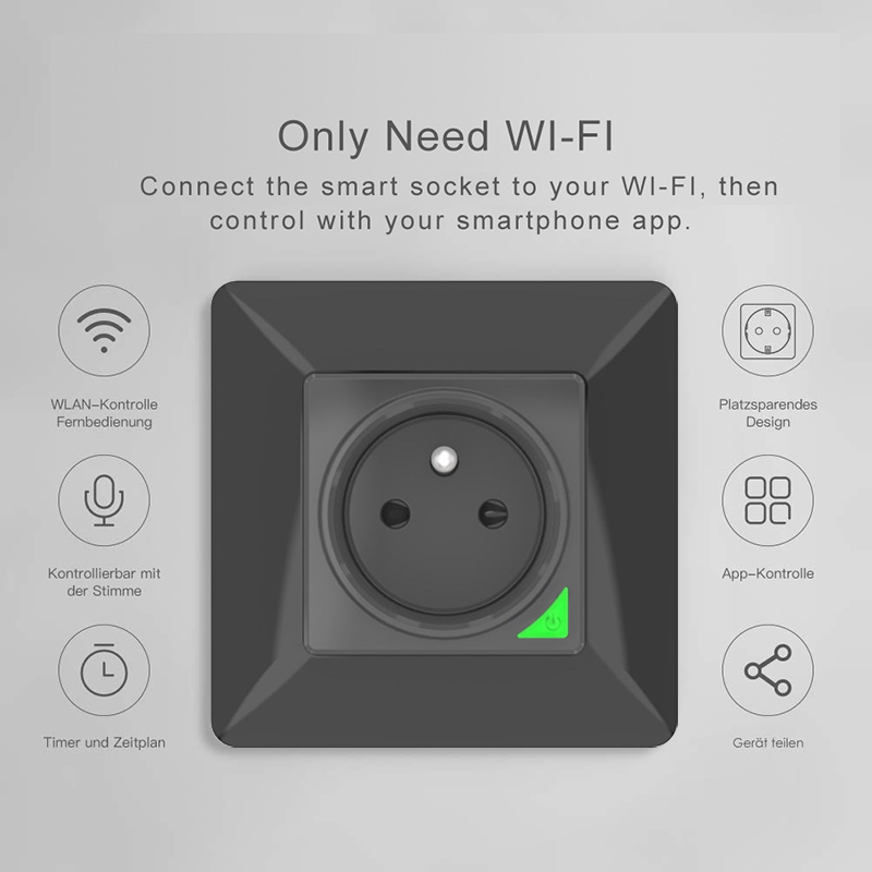 Avoir Zigbee Tuya IP66 Outdoor - Outdoor Zigbee Power Plug recension och pris