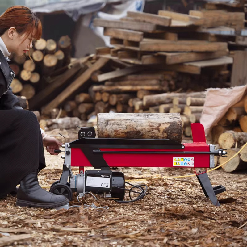 4/6/8-Ton Hydraulic Log Splitt - Log Splitter Electric recension och pris