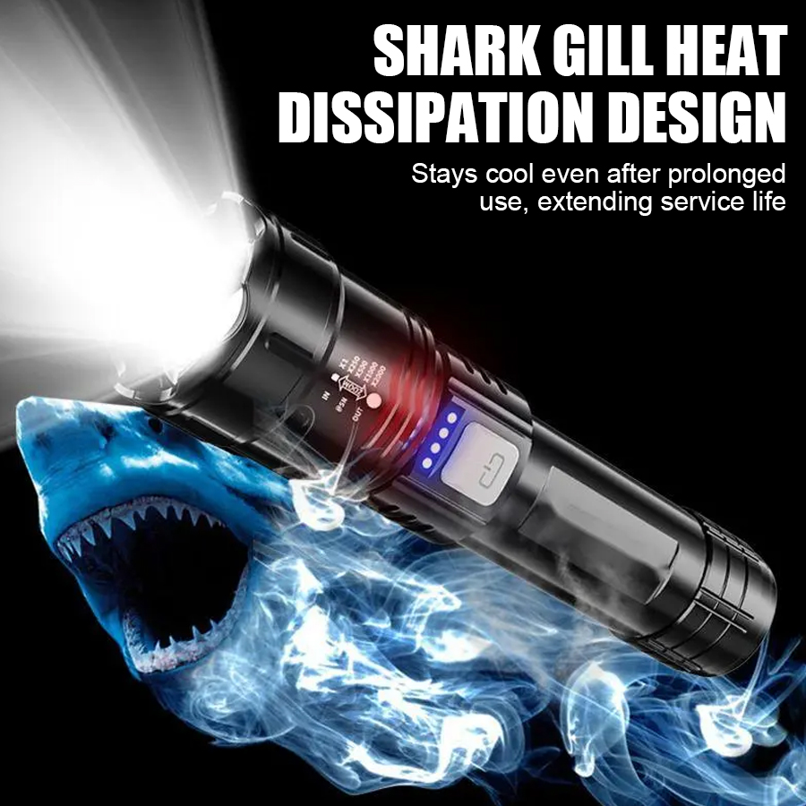 High Power P50 LED Flashlight  - Outdoor Power For Lights recension och pris
