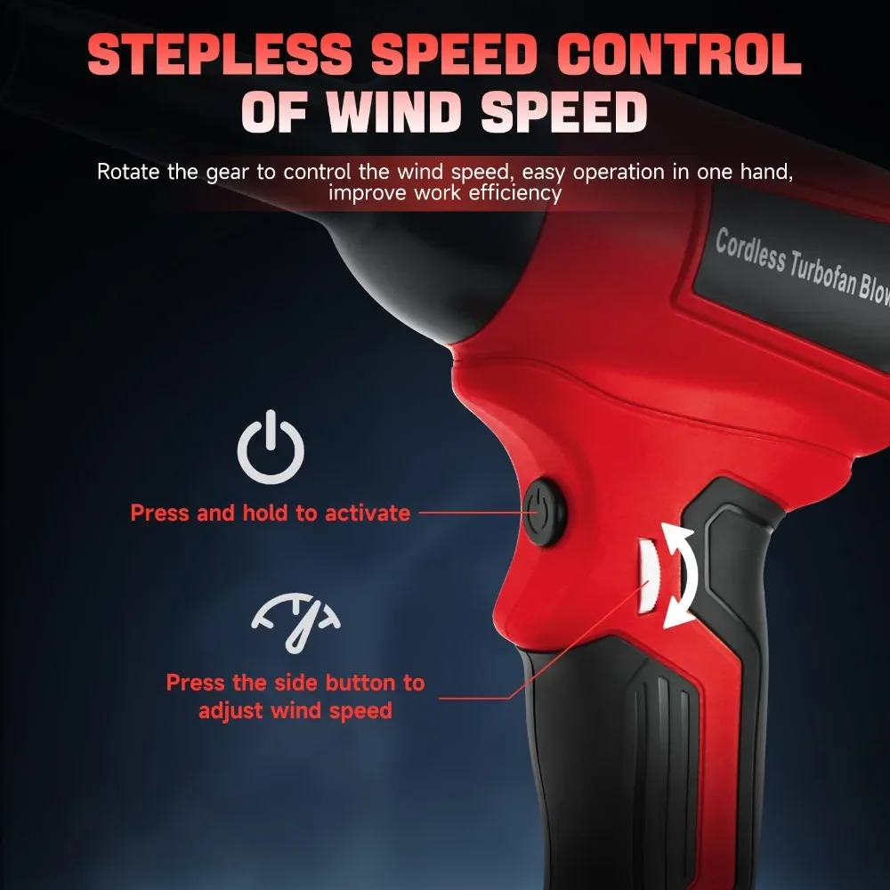 Electric Cordless Turbo Blower - Leaf Blower Cordless recension och pris