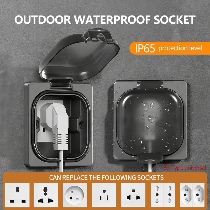 IP65 Waterproof Outdoor Socket - Outdoor Power Usa recension och pris