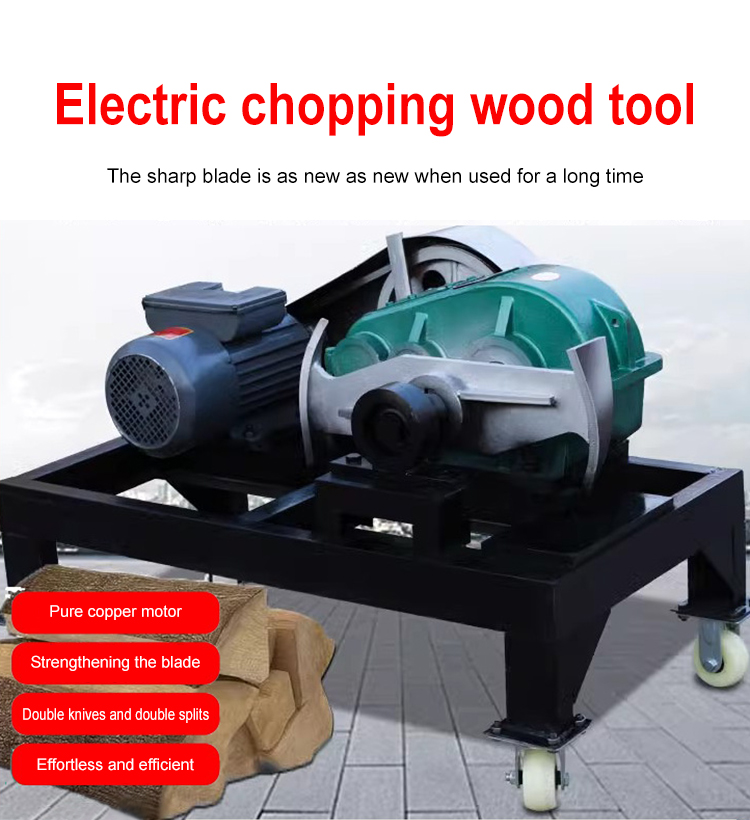 Electric Wood Firewood Process - Log Splitter Electric recension och pris
