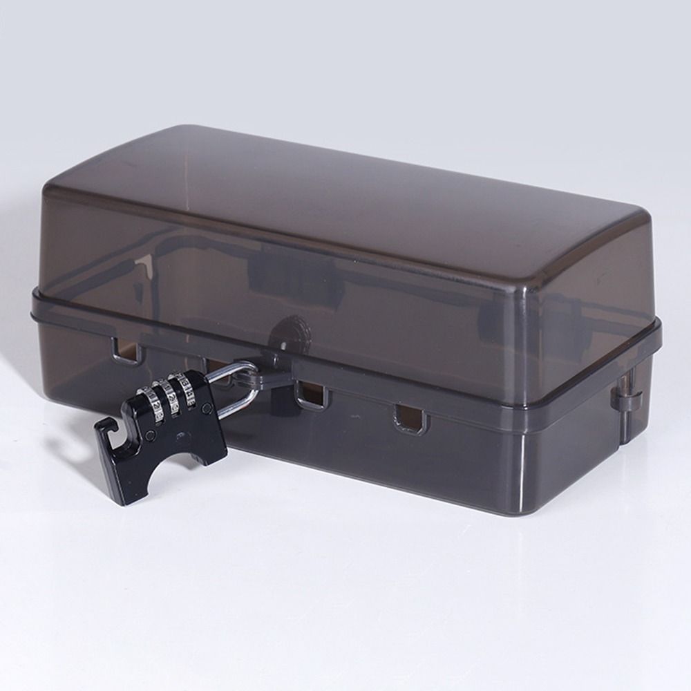 Portable Plastic Plug Box Anti - Outdoor Power Strip With Cover recension och pris