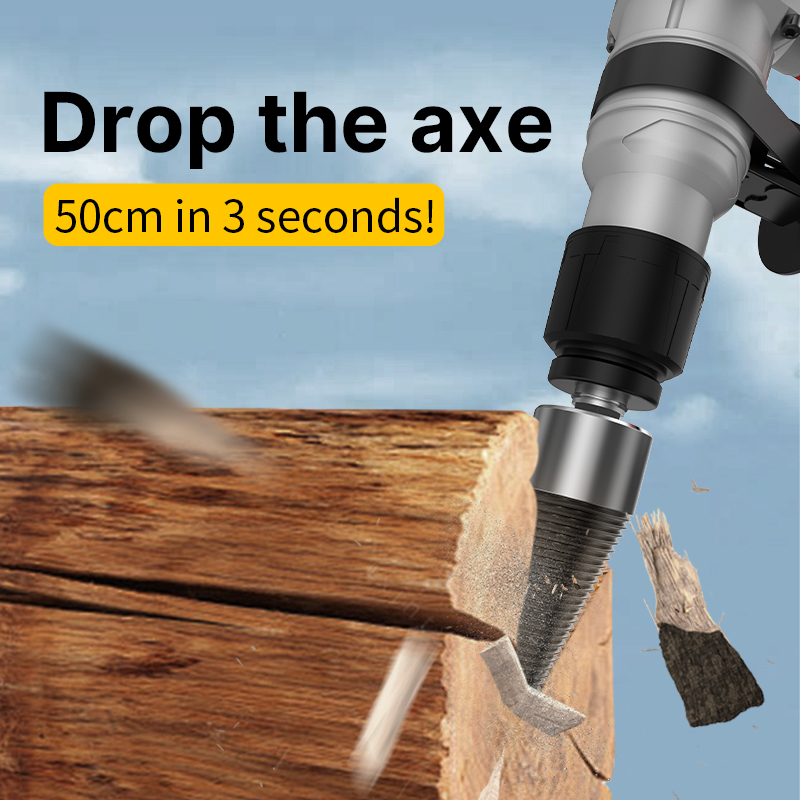 HUHAO Wood Splitter Firewood D - Log Splitter Electric recension och pris