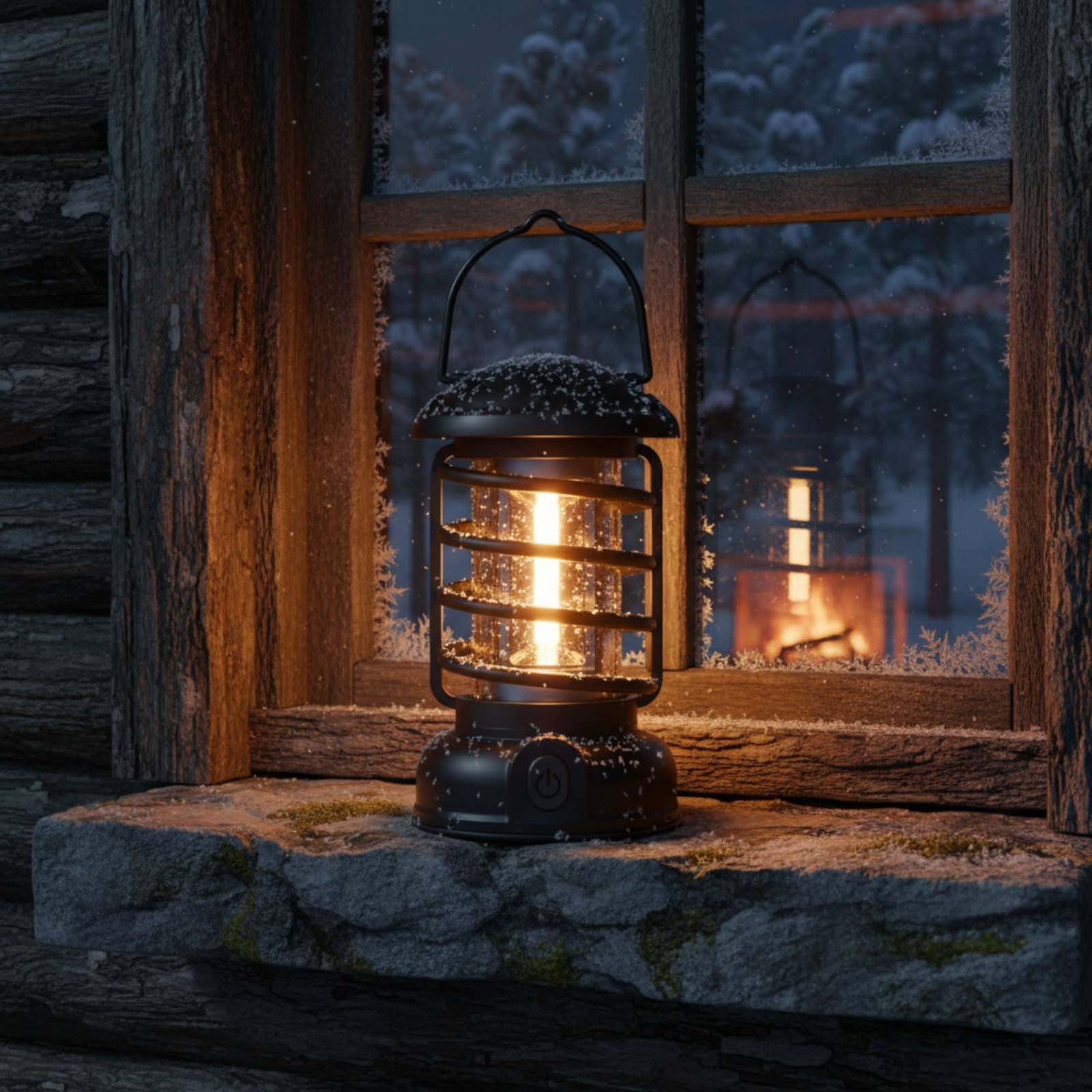Retro Camping Lantern Two-Way  - Outdoor Power For Lights recension och pris
