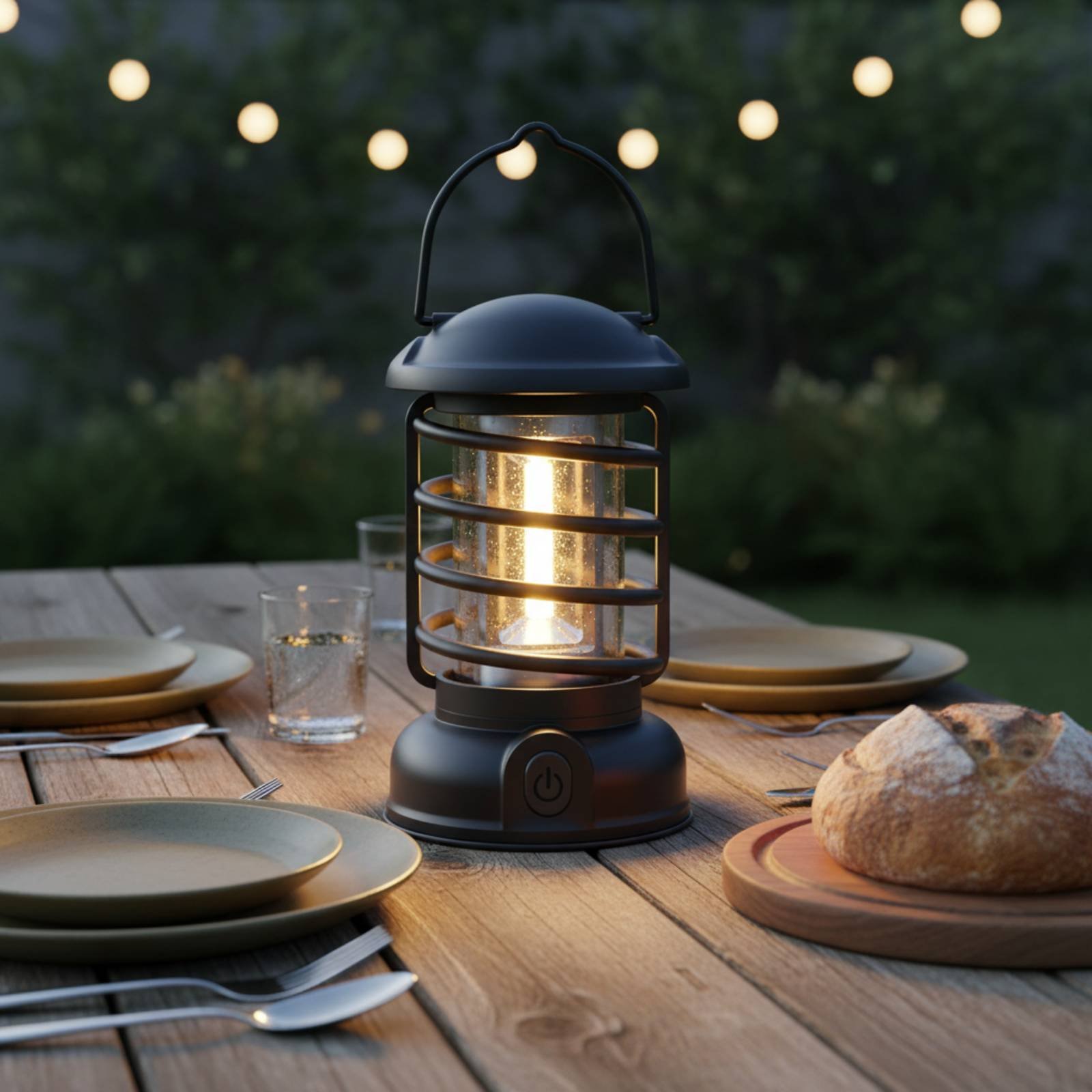 Retro Camping Lantern Two-Way  - Outdoor Power For Lights recension och pris