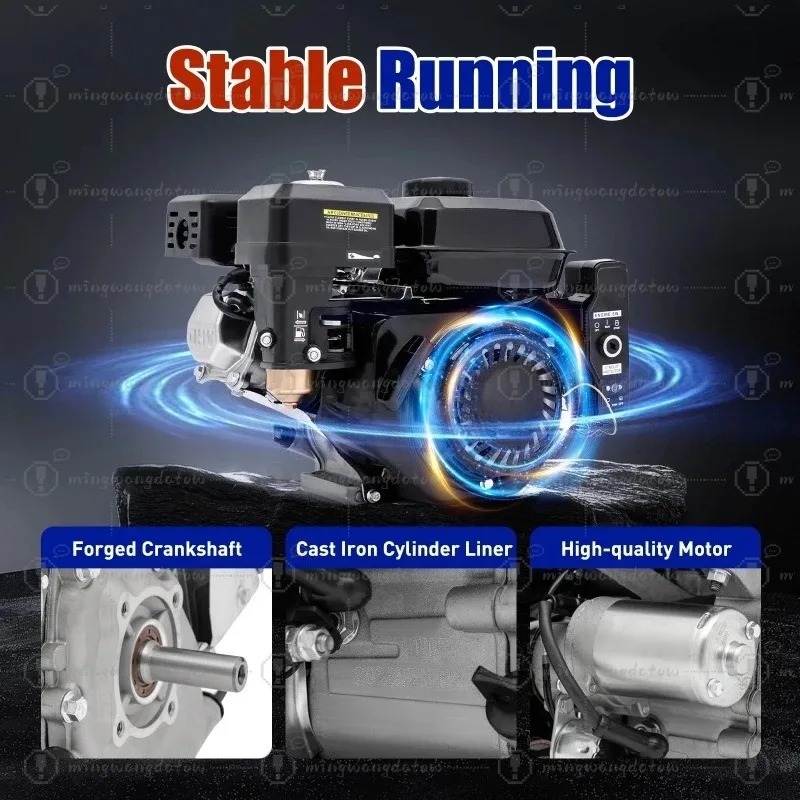 4 Stroke 212cc 7.5HP Gas Engin - Log Splitter Electric recension och pris