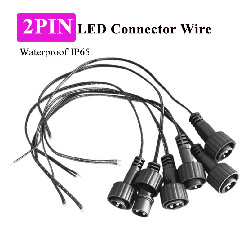 Outdoor 2Pin LED Connector wit - Outdoor Power Extension Cord recension och pris