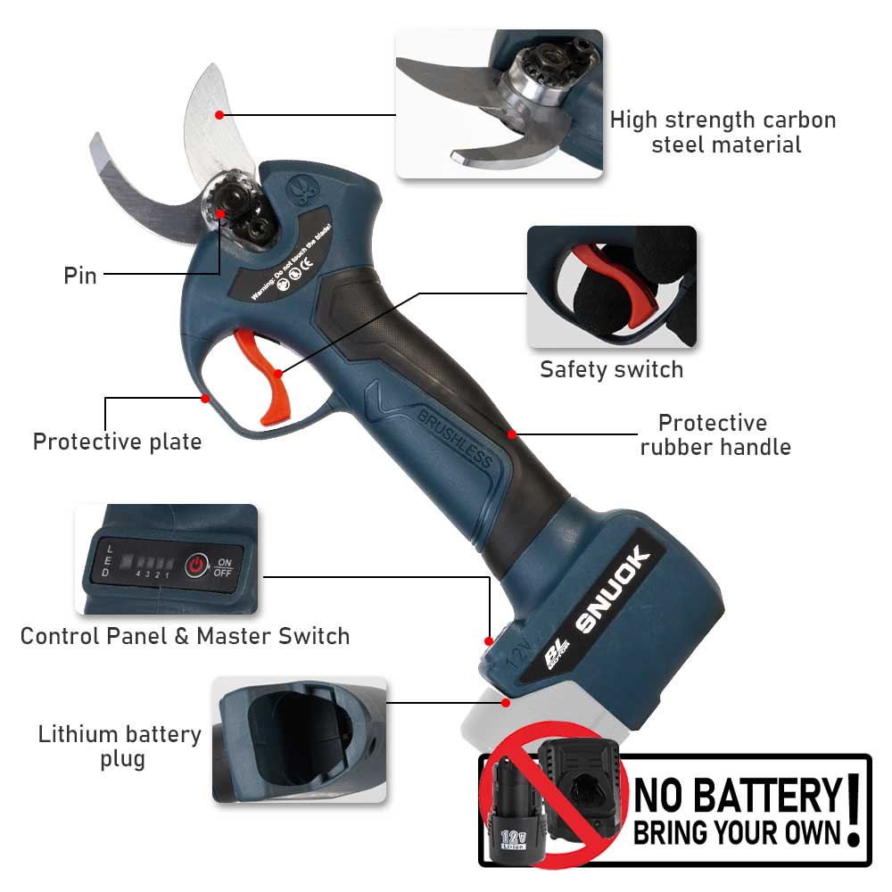 SNUOK 12V Brushless Electric P - Outdoor Power Usa recension och pris