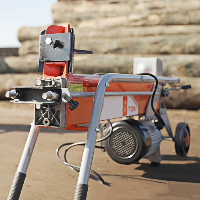 8 Ton Portable Hydraulic Elect - Log Splitter Electric recension och pris