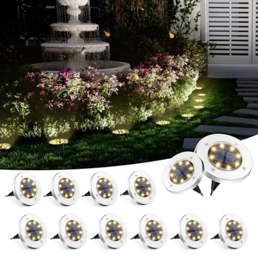 Solar Ground Lights Solar Ligh - Outdoor Power For Lights recension och pris